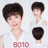 Peluca mujer pelo corto alto grado cabeza completa cara redonda natural bobble cabello completo cabello real cabello largo medio moda peluca set hdidnjhdub details Picture